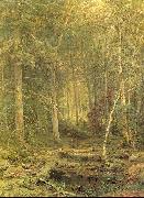 Ivan Shishkin Backwoods Sweden oil painting artist